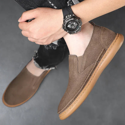 Langley | Men’s Suede Slip-On Loafers