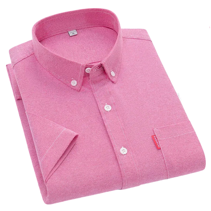 Ace | Men’s Lightweight Cotton Button Up Summer Shirt