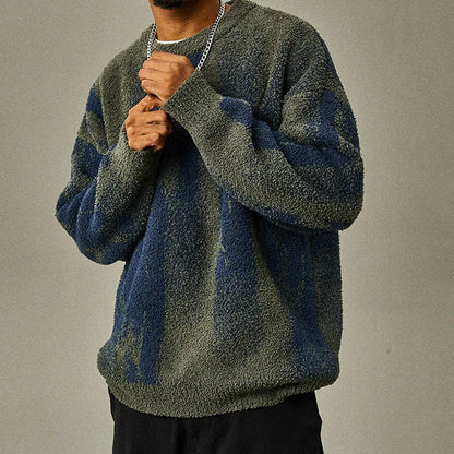 Bramwell | Men’s Abstract Knit Sweater