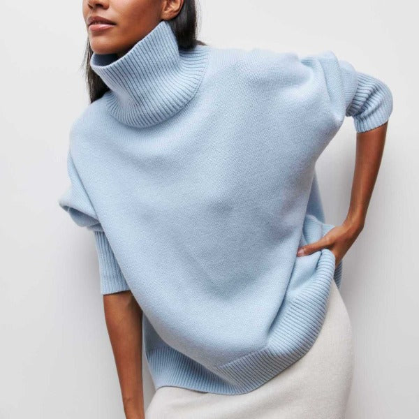 Cassia | Women’s Oversized Turtleneck Sweater