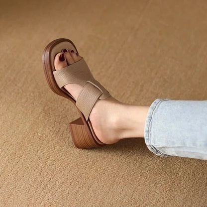 Sabine | Women’s Block Heel Slide Sandals