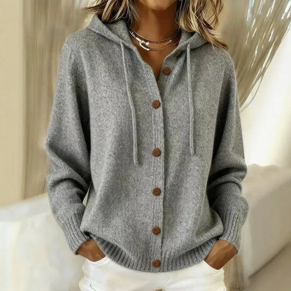 Evelina | Women’sHooded Knit Cardigan
