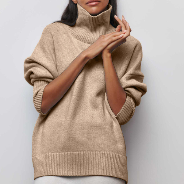 Cassia | Women’s Oversized Turtleneck Sweater
