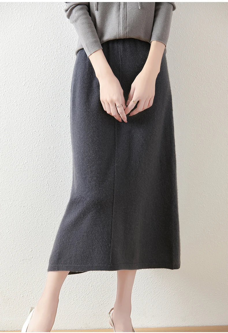 Charlotte | Women’s Executive Wool Pencil Skirt