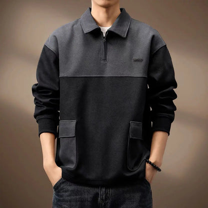 Deacon | Men’s Long-Sleeve Polo Sweater