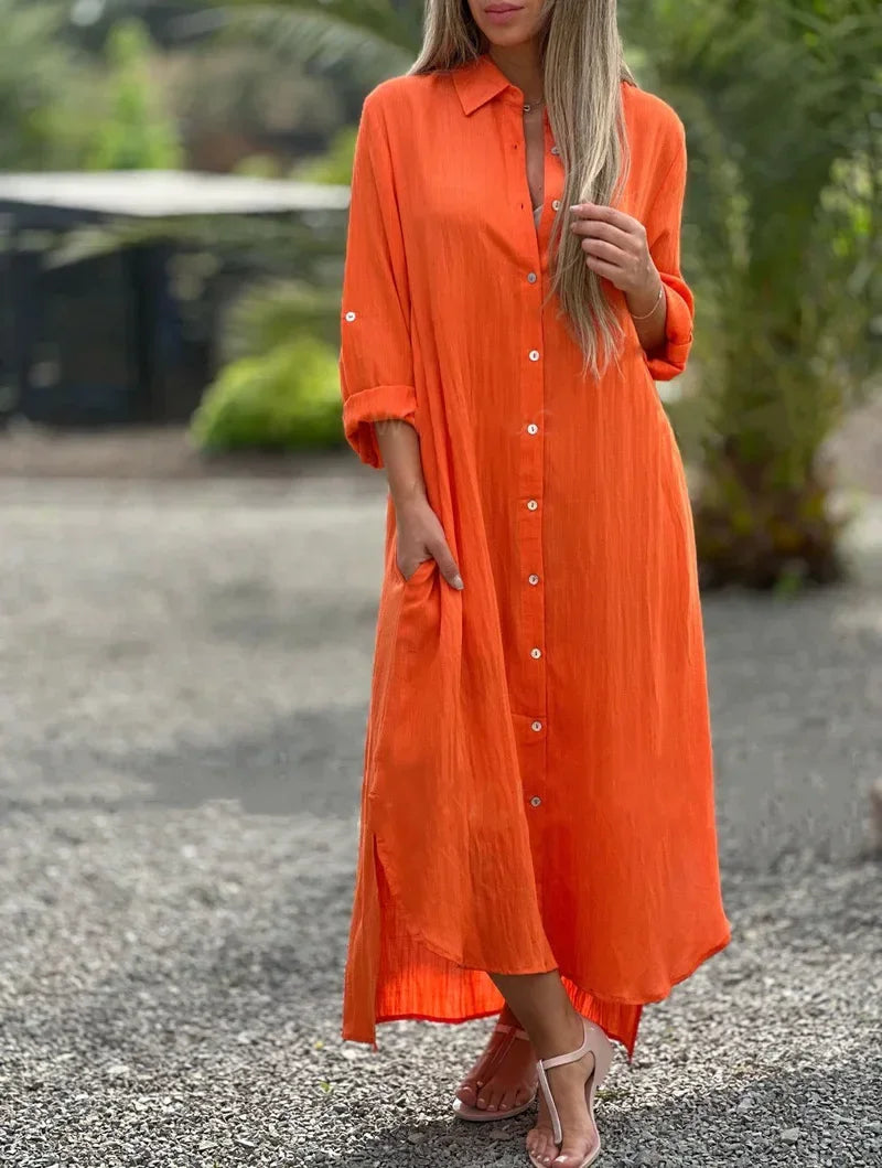 Tinsley | Women’s Maxi Shirt Dress
