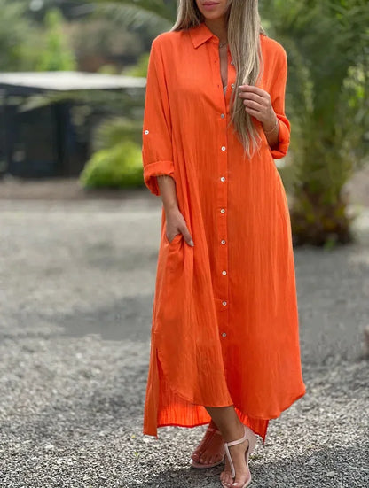 Tinsley | Women’s Maxi Shirt Dress