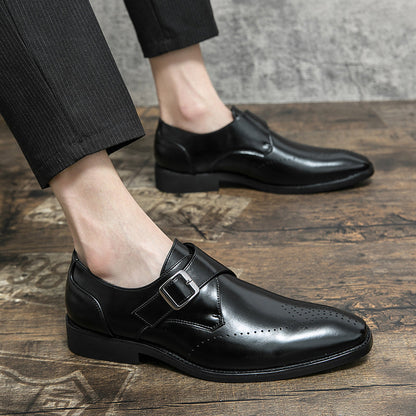 Dunstan | Men’s Buckle Strap Shoes