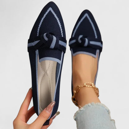 Isadora | Women’s Orthopedic Pointed Toe Knit Loafers