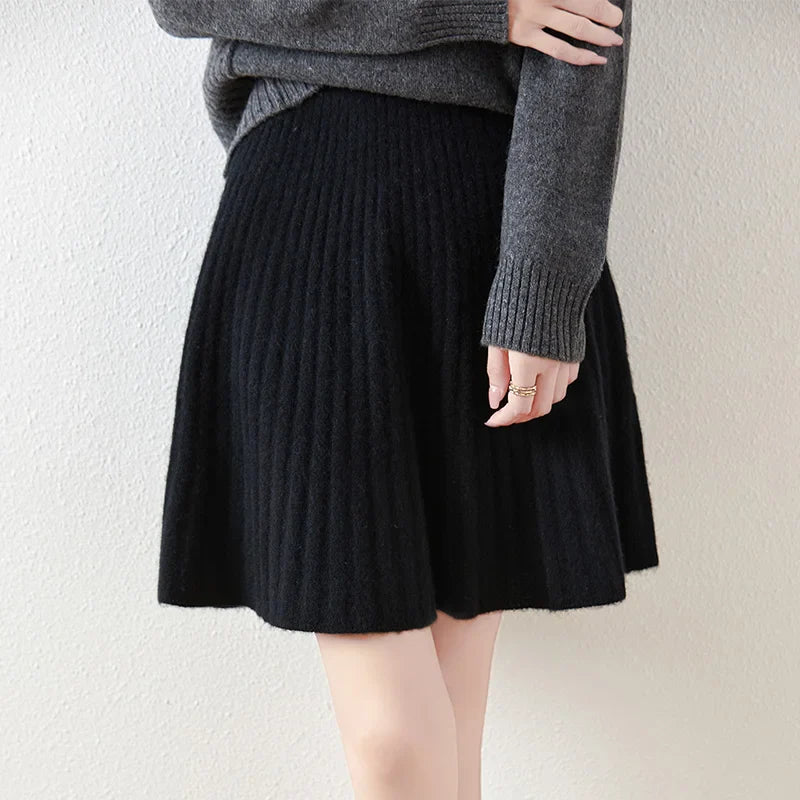 Lauren | Women’s High-Quality Merino Wool Work Skirt