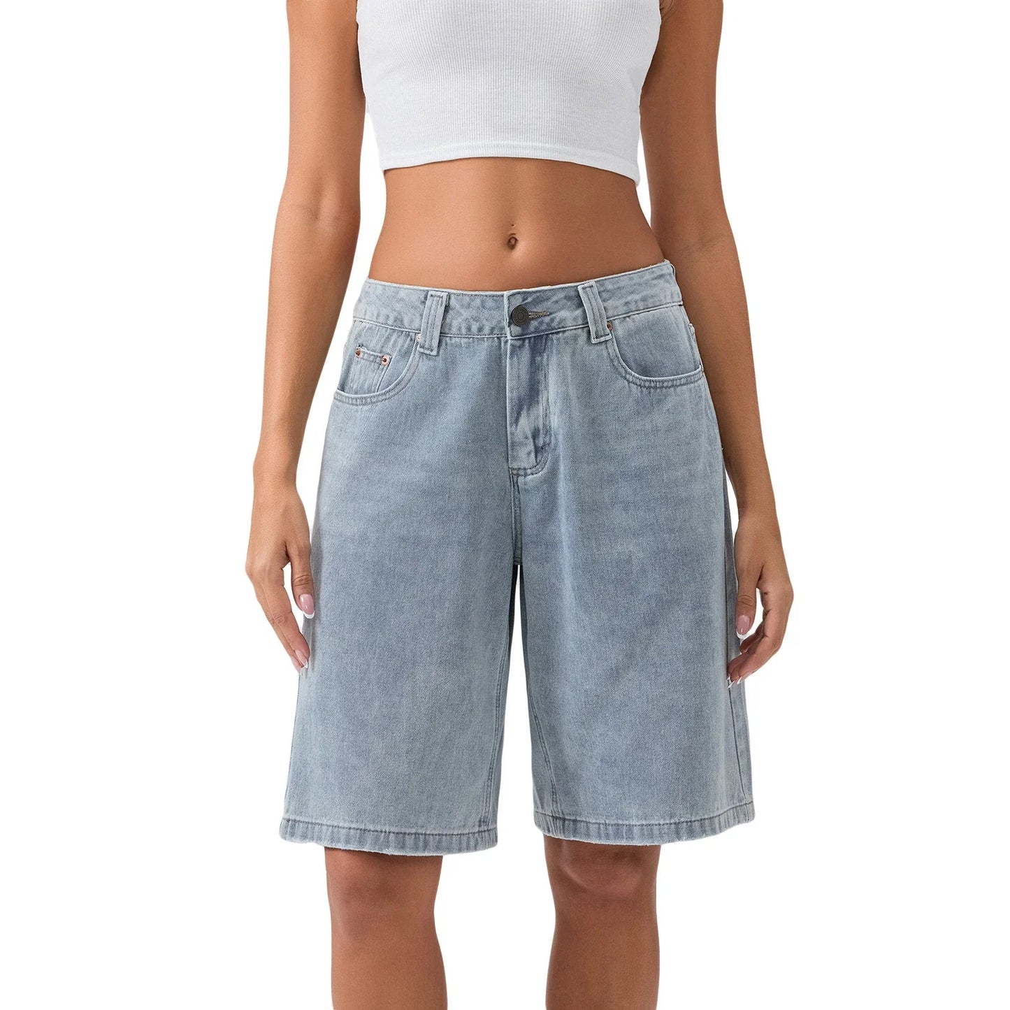 Ronna | Women’s Low Rise Denim Shorts