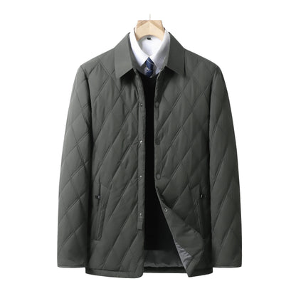 Conrad | Men’s Quilted Button-Up Jacket