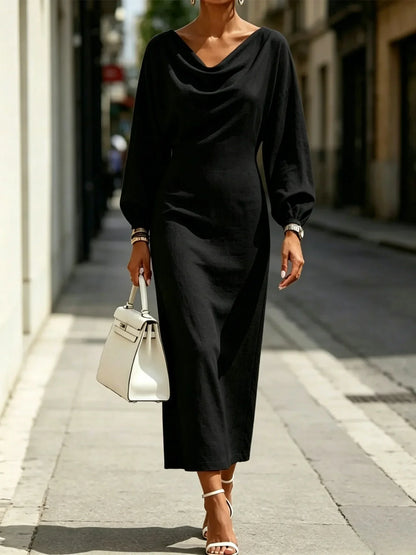 Lilliana | Women’s Cowl Neck Dress