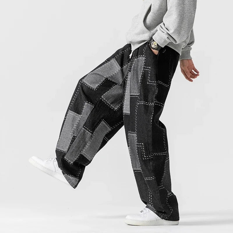 Steph | Men’s Tailored Vintage Stitch Denim Pants