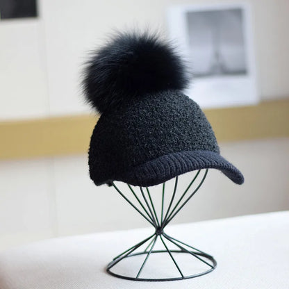 Aubrielle | Women’s Brimmed Winter Cap