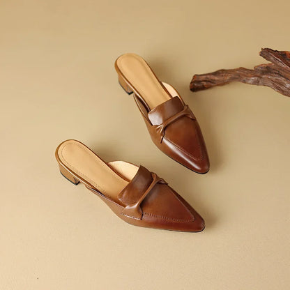 Ophelia | Women’s Bow Pointed-Toe Heels