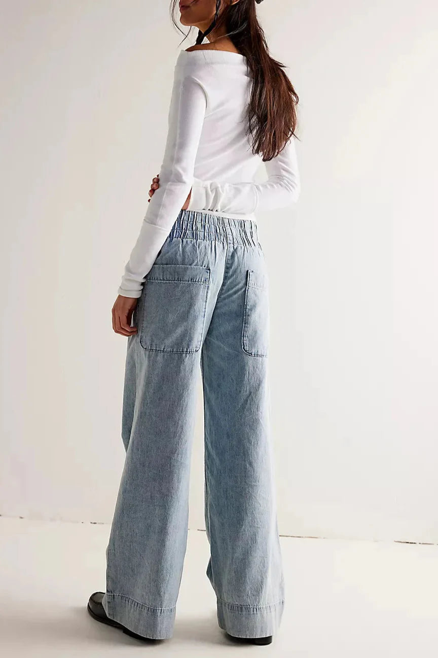 Kendall | Women’s Wide-Leg Denim Jeans