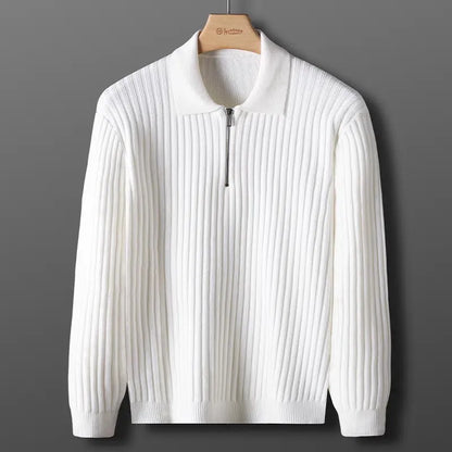 Langley | Men’s Button-Up Polo Sweater