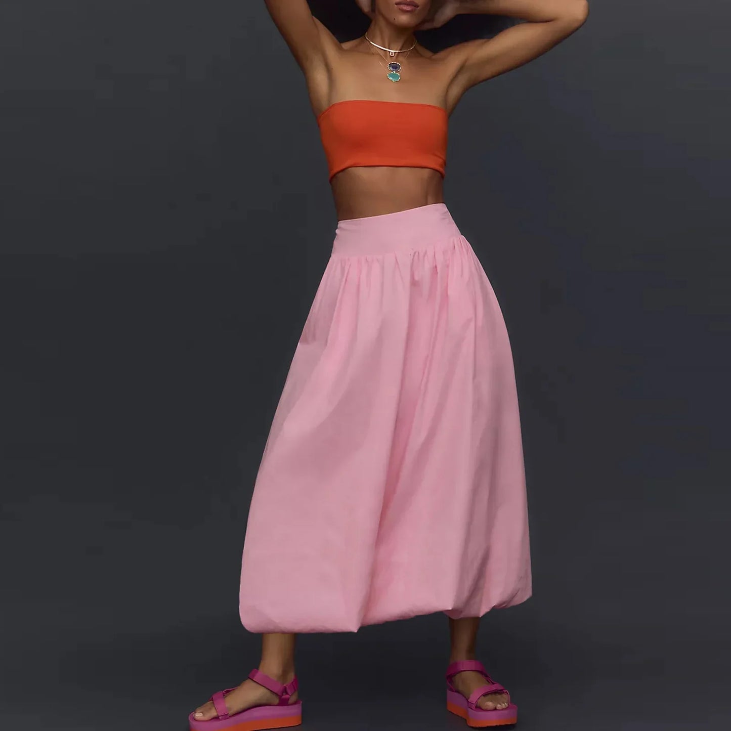Heather | Women’s Modern Flare A-Line Skirt
