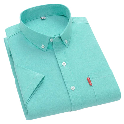 Ace | Men’s Lightweight Cotton Button Up Summer Shirt