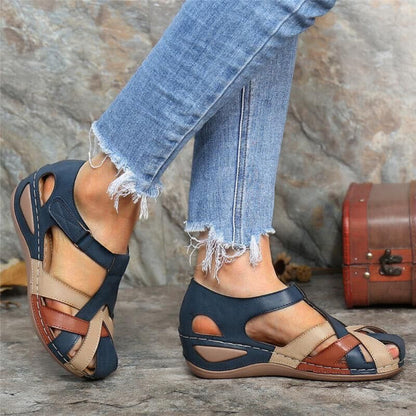 Marianne | Women’s Spring Colorblock Closed-Toe Sandals