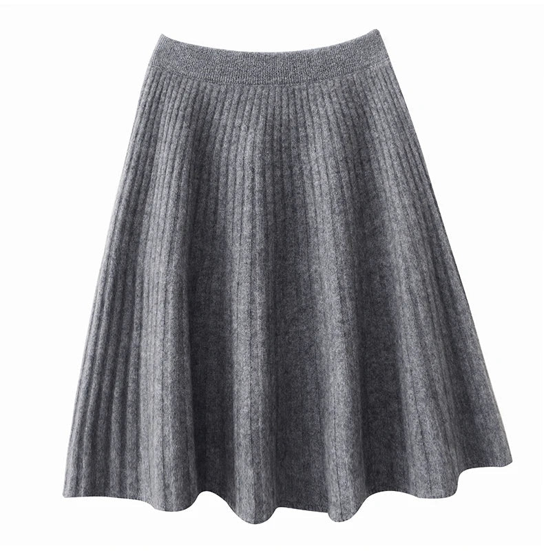 Lauren | Women’s High-Quality Merino Wool Work Skirt