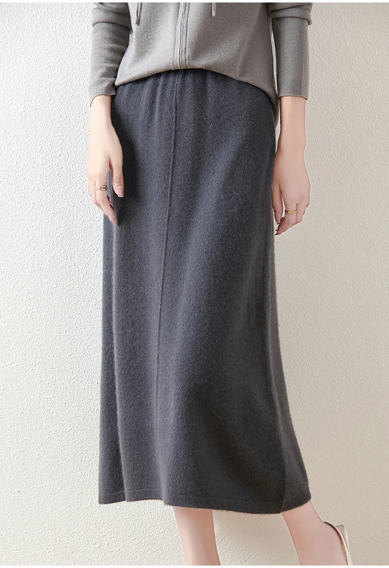 Charlotte | Women’s Executive Wool Pencil Skirt