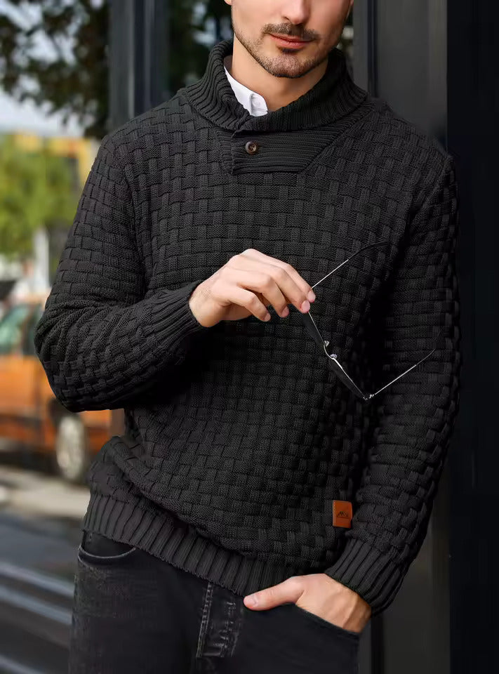Fletcher | Men’s High-Neck Sweater