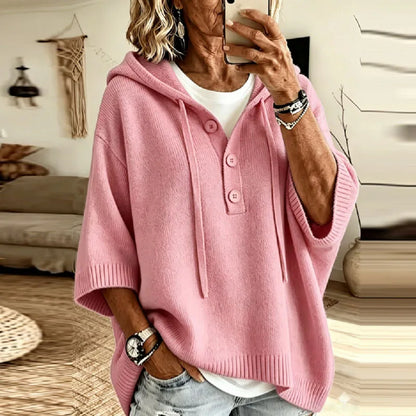 Coralie | Women’s Hooded Knit Sweater