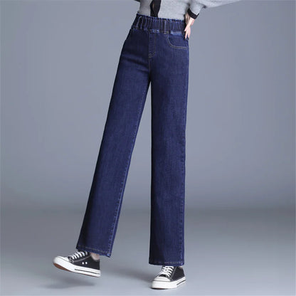 Khaye | Women’s High-Waist Relaxed Fit Denim Jeans