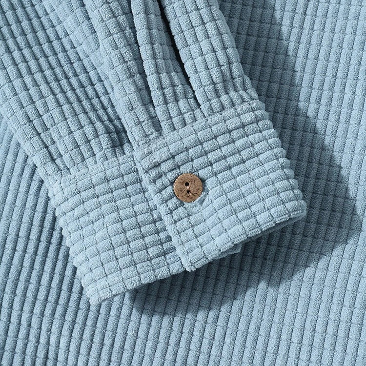 Merrick | Men’s Corduroy Button-Up Hoodie