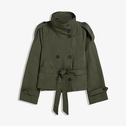 Lainey | Women’s Cropped Trench Jacket