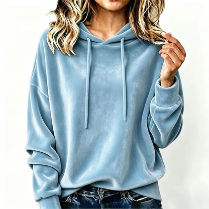 Elara | Women’s Drawstring Pullover Hoodie