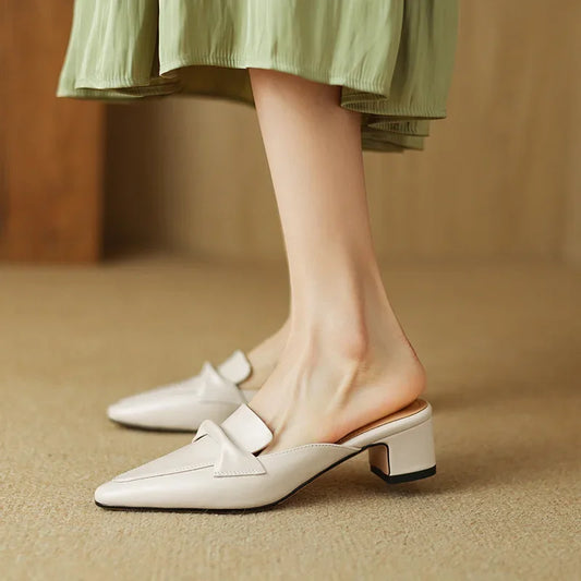 Ophelia | Women’s Bow Pointed-Toe Heels