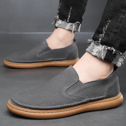 Langley | Men’s Suede Slip-On Loafers