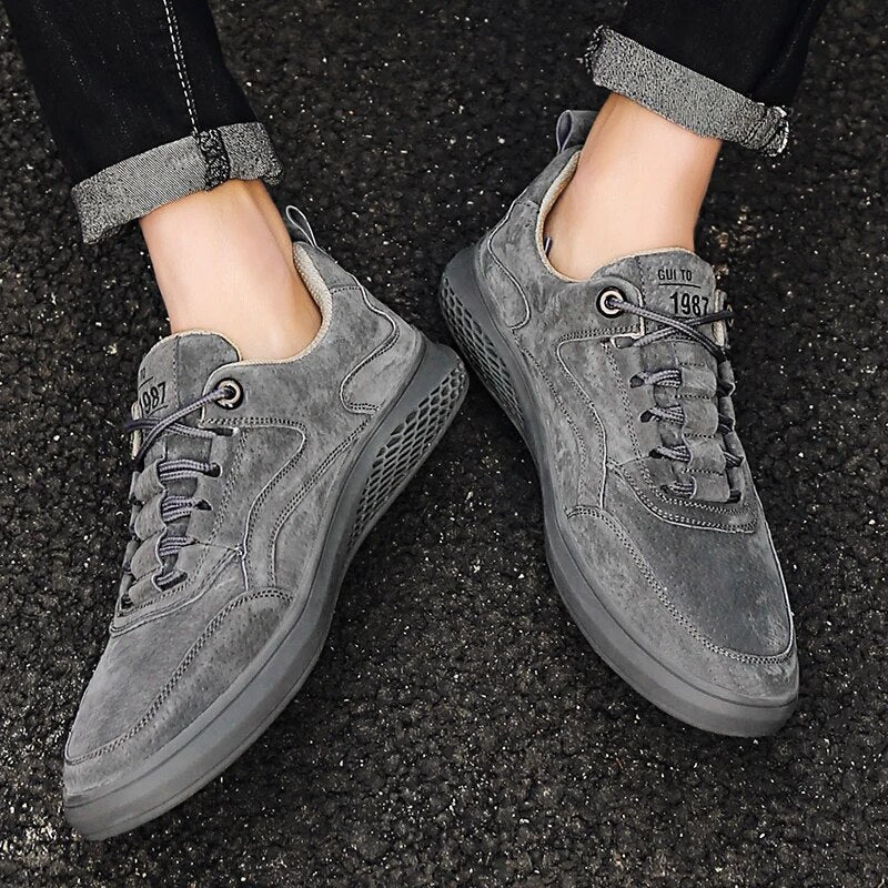 James | Men’s Suede Lace Up Shoes