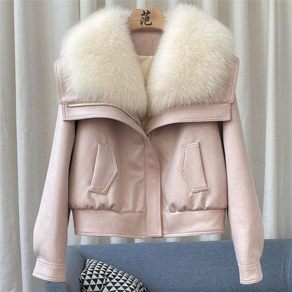 Blaire | Women’s Collar Suede Jacket