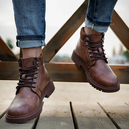 Derrick | Men’s Rugged Lace-Up Safety Work Boots