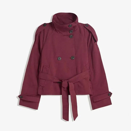 Lainey | Women’s Cropped Trench Jacket