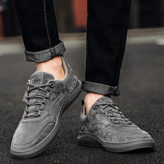 James | Men’s Suede Lace Up Shoes