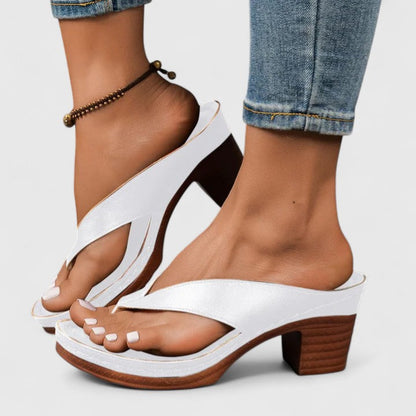 Selah | Women’s Orthopedic Toe Ring Block Heel Sandals