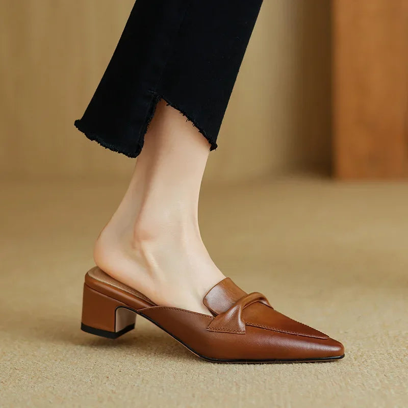 Ophelia | Women’s Bow Pointed-Toe Heels