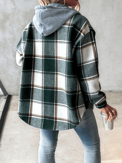 Hadassa | Women’s Checkered Hoodie