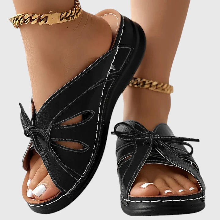 Rylee | Women’s Comfortable Bow Detail Sandals