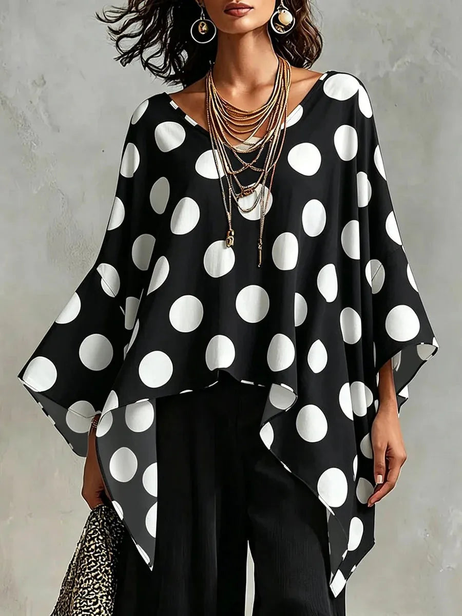 Tallulah | Women’s Polka Dot Blouse