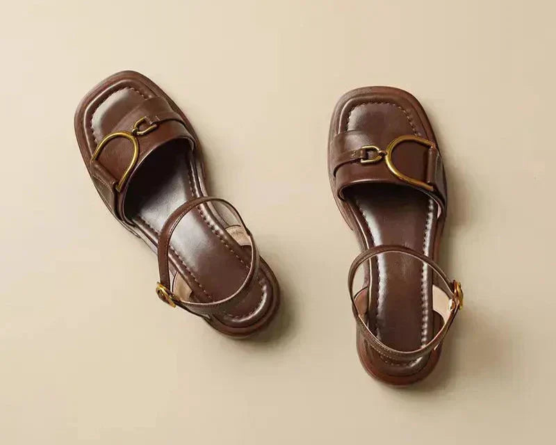 Zephyra | Women’s Buckled Flat Sandals