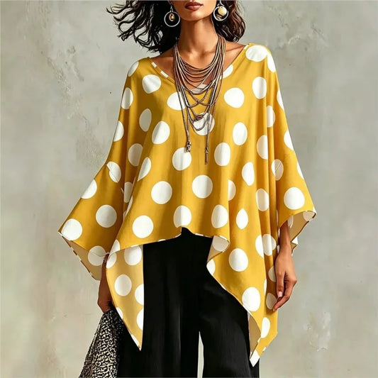 Tallulah | Women’s Polka Dot Blouse