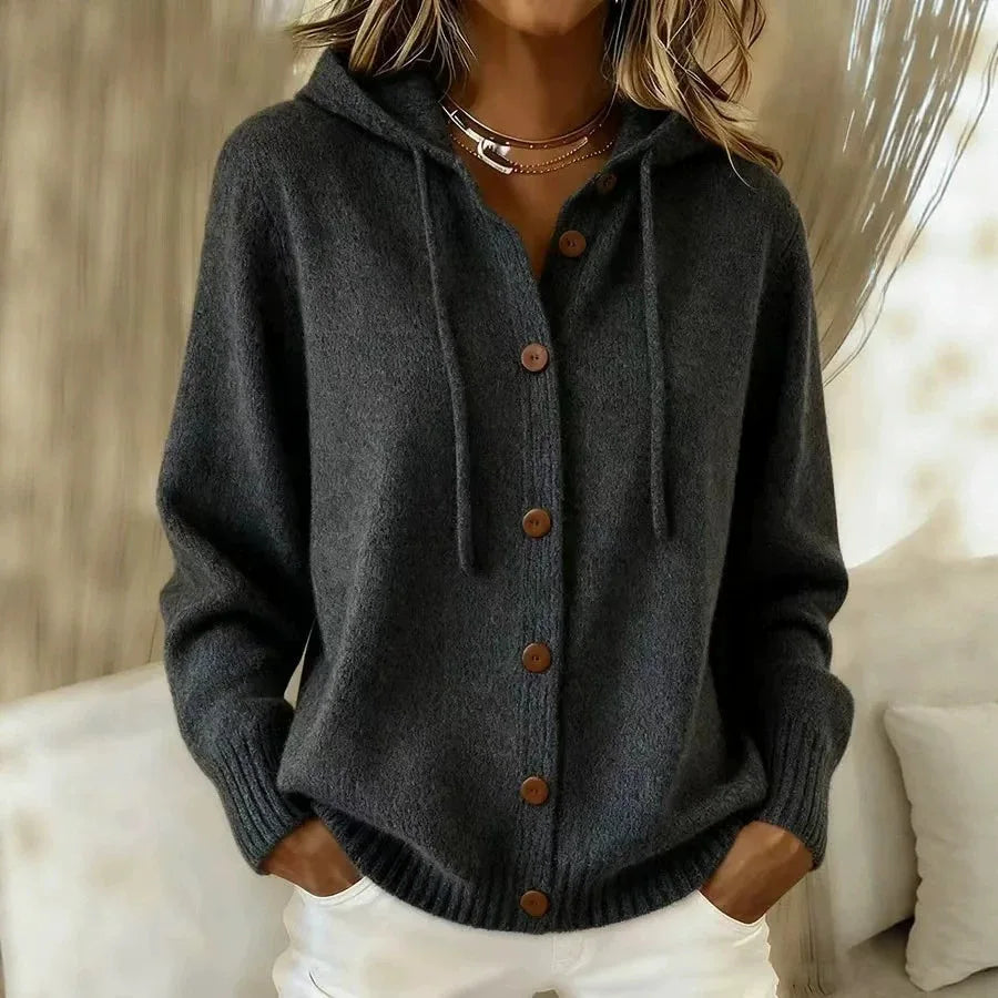Evelina | Women’sHooded Knit Cardigan