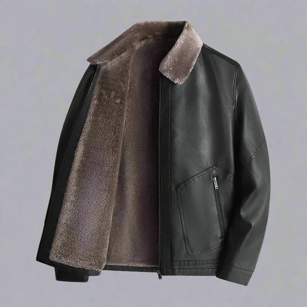 Callum | Men’s Classic Leather Jacket