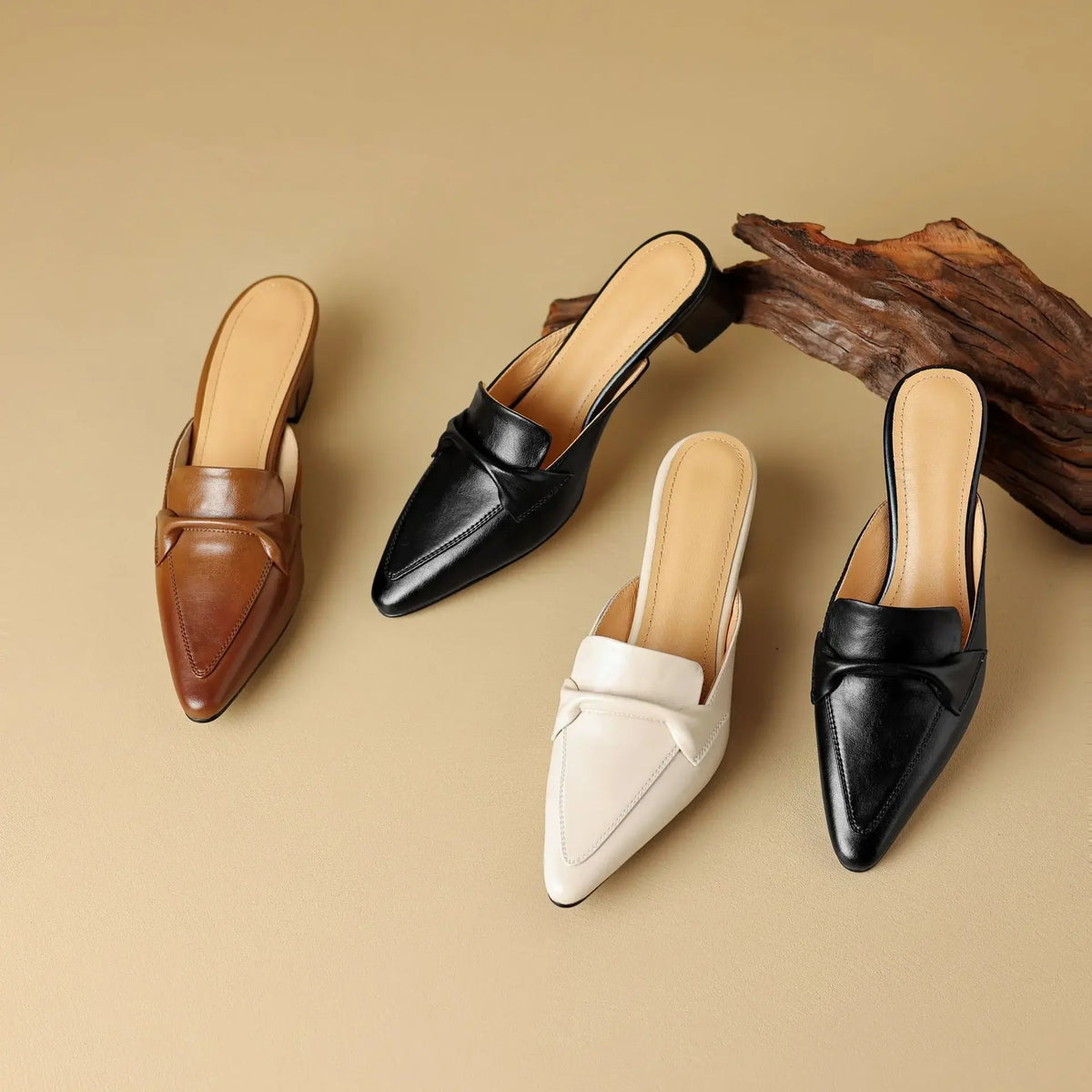 Ophelia | Women’s Bow Pointed-Toe Heels